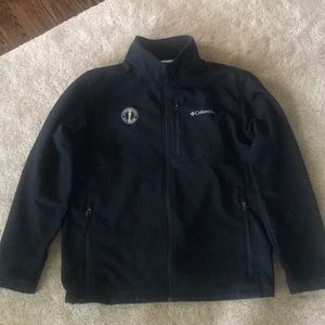 Fleece-lined Columbia jacket